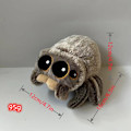 Miniatyrbillede 2 af 5: Jud- Spider Lucas ven Bzzzz Plyslegetøj Lille spindedokke Muppet dukke Lucas spindel