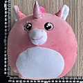 Pikkukuva 2 / 2: Jud- Squishmallow pehmolelu eläin tyyny yksisarvinen pöllö elefantti 20cm open-eyed unicorn