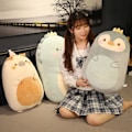 Pikkukuva 4 / 4: 45 cm Squishmallow-pehmolelu Tyylikäs eläinrasva Dinosaurus-pehmolelu