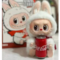 Miniatyrbilde 4 av 5: The Monsters Spennende Macaron Plysjdukker Figurleker Blind Boxes Autentiske POPMART The Monsters Labubu Coca-Cola Plysj Blind Box Figurleke