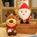 Miniatyrbillede 4 af 8: Mub- Julemanden bamse legetøj snemand elg bamse julepynt gave dum bamse Red — Santa Claus