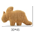 Miniatyrbild 1 av 7: Mub- Kawaii Soft Throw Pillow Stuffed Animal Dinosaur Chicken Nugget Doll Plush Toy Dino Chicken Nugget Plush Toy For Girl Boy 4 4 25-30CM