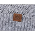 Miniatyrbilde 7 av 7: Mub - Engros høst vinter tykke varme strikkede luer mote nye menn kvinner Vinter Tredelt skjerf hansker tre sett Dark Grey
