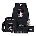 Miniatyrbillede 2 af 5: 2023 Anime Kuromi, sød K Skole Rygsæk 5 Backpack