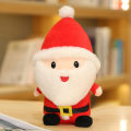 Miniatyrbillede 1 af 8: Mub- Julemanden bamse legetøj snemand elg bamse julepynt gave dum bamse Red — Santa Claus