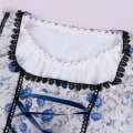 Pikkukuva 4 / 5: Oktoberfestin asukokonaisuus Cosplay-apuväline V-aukkoinen mekko Sininen blue M