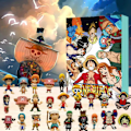 Pikkukuva 1 / 2: Jud - Yksi kappale sokea laatikko Luffy Zoro hahmo 24 adventtikalenteri lapselle lahja