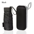Miniatyrbilde 2 av 10: Vikbart Ultra Light Mini Paraply SVART black