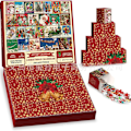 Miniatyrbild 1 av 2: Jud- Christmas Countdown Puzzle 2024 Pro Kalender 1000 bitar 1