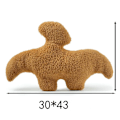 Miniatyrbild 1 av 7: Mub- Kawaii Soft Throw Pillow Stuffed Animal Dinosaur Chicken Nugget Doll Plush Toy Dino Chicken Nugget Plush Toy For Girl Boy 1 1 25-30CM