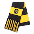 Miniatyrbilde 2 av 2: Jud - Harry Potter skjerf Dobbelt frynset skjerf Vintervarme fire hus Hufflepuff