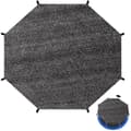 Solskydd för studsmatta - Diameter 365 cm - För 8 stolpar - UV-beständig - Studsmattetillbehör