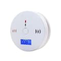 Karbonmonoksiddetektor med LED-skjerm / Elektronisk sensor, Karbonmonoksidalarmdetektor (rund)