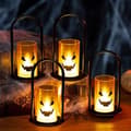 Stykker Halloween LED-lykt Utendørslys
