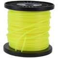 Profesjonell nylontråd for gresstrimmer, egnet for de fleste gressklippere, gul (50 meter, 3 mm tråd)