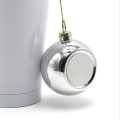 Miniatyrbild 2 av 5: 5 st julgransprydnader för transfertryck Diy-gåvor silver 5pcs