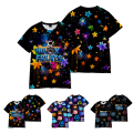 Miniatyrbild 3 av 4: Blox Fruits T-shirt Barn Pojkar Flickor Kortärmad Sommar Casual Toppar Tee C 6-7 Years