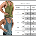 Miniatyrbild 2 av 9: Herr Sommar Ärmlös Gym Sport Tank Top Fitness Träning Väst Blue M
