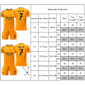 Miniatyrbild 2 av 2: #7 VINI JR. Fotbollströja Träningskit för Barn Pojkar Träningsdräkt Set Tröja + Shorts 26