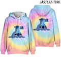 Miniatyrbild 1 av 3: Pojkar Flickor Pullover 3d Tryck Stitch Sweatshirt Hoodie E 120cm