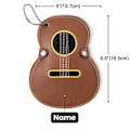 Miniatyrbild 2 av 6: Plektrumhållare för Akustisk/Elektrisk Gitarr, Plektrumförvaringsbox i Flera Storlekar, PU-Läder Plektrumväska, Present till Gitarrister Brown