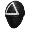 Miniatyrbild 2 av 3: Squid Game Cosplay Mask Square Circle Triangle Halloween Masker Triangle