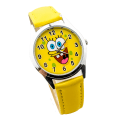 Miniatyrbild 1 av 2: Spongebob handledsklocka för barn, pojkar och flickor, elektronisk klocka med animemotiv, perfekt present C