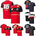 Miniatyrbild 5 av 7: Oracle Red Bull Racing Officiell Team T-shirt med Korta Ärmar för Män 2024 B XL
