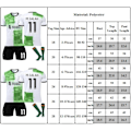 Miniatyrbild 2 av 2: Barnfotbollströjor Jersey Shorts Strumpor Träningsoverall Set No.11 6-7 Years
