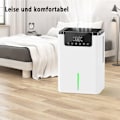 Miniatyrbild 8 av 10: Luftavfuktare, 60W Intelligent Elektrisk Avfuktare, Med Avfrostnings- & Sovlägesfunktion, För Sovrum, Källare, Barnrum och Andra Rum