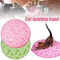 Miniatyrbild 1 av 8: 2 i 1 Simulerad Interaktiv Jakt Huva Katt Träning Leksaker Pink