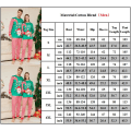 Miniatyrbild 4 av 4: Julklapp Familj Matchande Pyjamas Pjs Set Randig Nattkläder Dad 4XL