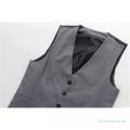 Miniatyrbild 7 av 8: Herr Business Solid Slim Fit V-halsad Väst XL