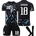 Miniatyrbild 1 av 2: #18 KRNGIN Fotbollströja Träningskit för Barn Pojkar Träningsdräkt Set Tröja + Shorts 20