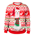 Miniatyrbild 1 av 3: Jultröja för present till tomten Pullover Damkläder Vinterkläder A 2XL