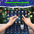 Miniatyrbild 2 av 2: Adventskalender 2024 Stenar, 24 Dagar Naturliga Kristall Agat Stenmineral & Fossil Adventskalender Kristaller Jul Blind Box