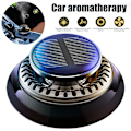 Miniatyrbild 1 av 8: Solar Car Air Freshener Rotation Aromaterapi Bil Fordon Parfym Aroma Diffuser Cologne