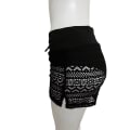 Miniatyrbillede 3 af 5: Dames Badebukser Højtaljede Badetøjsbundede Blonder Badetøj Badetøj Boardshorts,Sort,XL