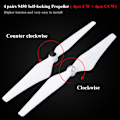 Miniatyrbillede 5 af 5: RC Drone Propeller Blade, 8 stk. CW CCW Propeller Blade Selvlåsende Quadcopter Tilbehør til Phantom3A/P/SE Propeller