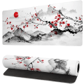 Miniatyrbilde 1 av 4: Japansk Cherry Blossom Gaming Musematte 70x30cm Rosa Full Desk Japane