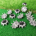 Miniatyrbillede 4 af 5: 14 stk. Golfsko Spikes til Golfsko Premium Stærke TPR Materiale Spikes Pins til Golf Træningshjælpemidler