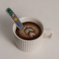 Miniatyrbilde 4 av 5: 1 sett slitesterk forrettgaffel ergonomisk kakeskje for å spise dessert skje redskaper rustfritt stål bestikksett delikat