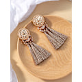 Pikkukuva 3 / 5: 9*2.8CM, kamelinvärinen boheemi Statement Thread Tassel C
