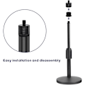 Miniatyrbilde 3 av 4: 2 stk mikrofonstativadapter, hannkamera skrue adapter gjenge 5/8 hunn til