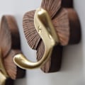 Miniatyrbilde 3 av 5: 2 stk. Hjemmekroker og klesstativ Hjemme Holdbar Tregkrok Hengerkrok C