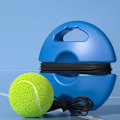 Miniatyrbillede 2 af 3: Singles Tennisbolde Træning Praksis Værktøjer Bolde Tilbage Base Trainer T