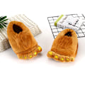 Miniatyrbild 3 av 5: Vinter Hem Broderade Bomull Slides Tofflor Casual Klänning Spjälsäng Loung