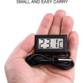 Miniatyrbild 5 av 5: Digital LCD-termometer Temperaturmätare Sond Sensor Område -50 Celsius C