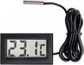 Digital LCD-termometer Temperaturmätare Sond Sensor Område -50 Celsius C