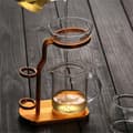 Miniatyrbillede 3 af 3: Rustfrit stål kaffefilter kaffedrypper te filterholder stativ R